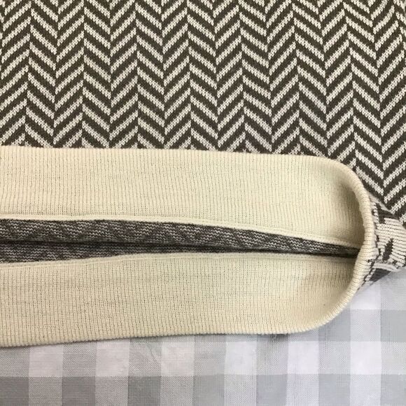 THALIE chunky knit wool blend sweater small neutral tones fall winter co… - Picture 4 of 15